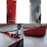Pedal de bombo DW 5000 chapa de suporte
