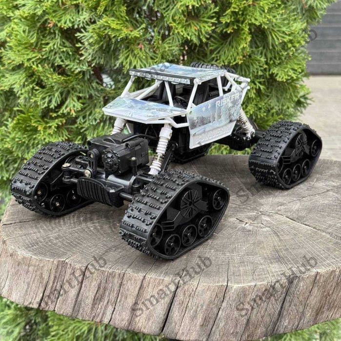 Монстр-трак на радиоуправлении “Snow Rider 4x4” Белый, Джип на пульте