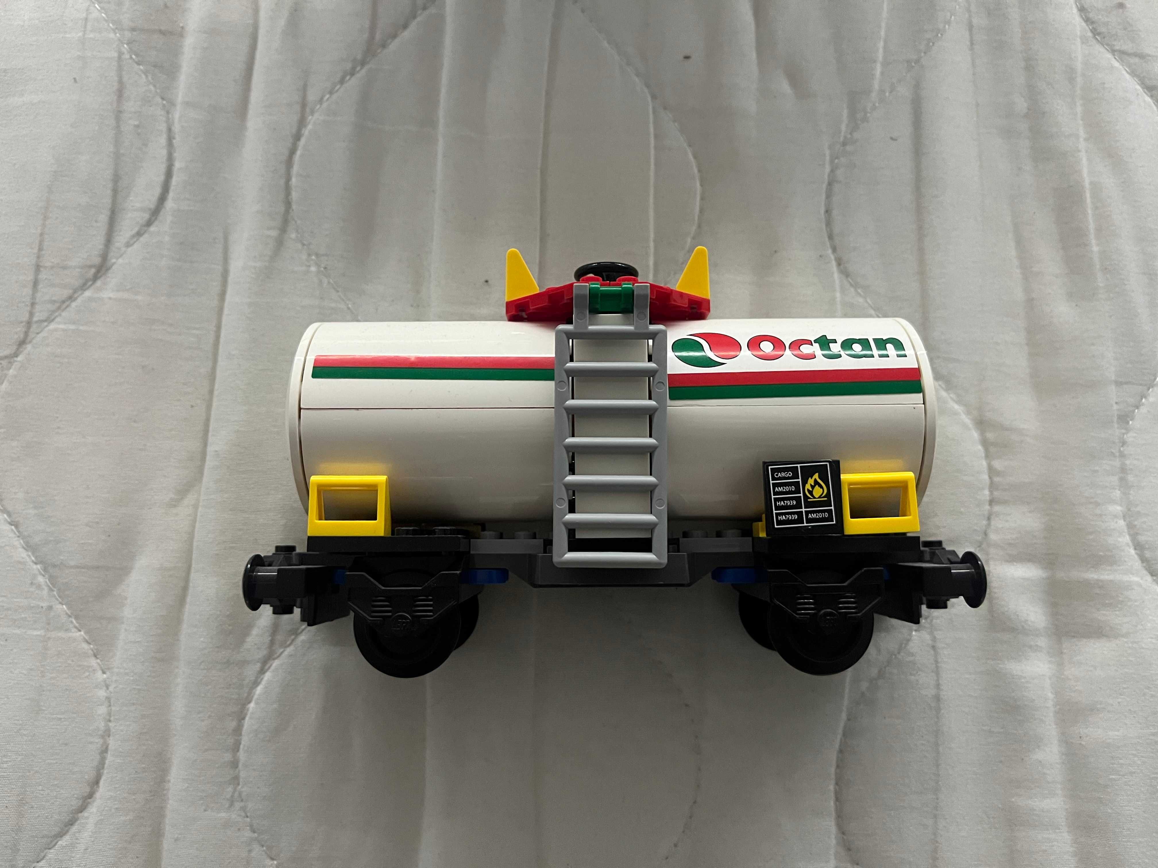 Lego 7939 city wagon cysterna train pociąg