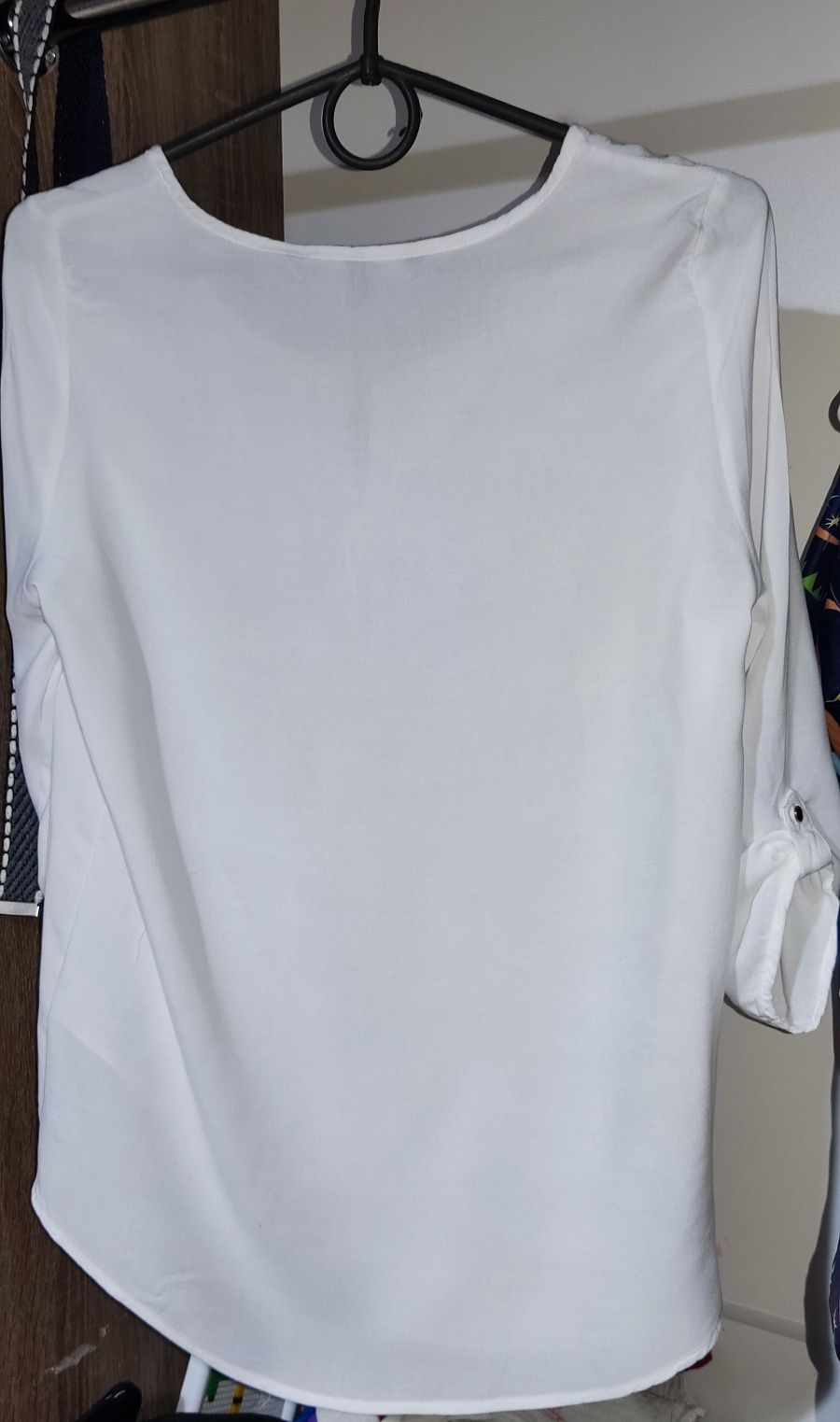 Белая блузка, біла блузка,  розмір 42, S