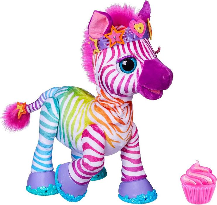 Интерактивная радужная Зебра furReal Zenya My Rainbow Zebra F6373