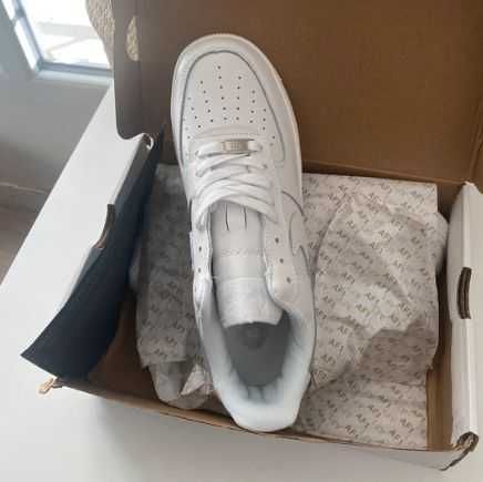 Nowiutkie/Trampki/NIKE/Air/Force/1/Low/'07/Biały:44