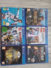 Gry ps, Harry Potter, Fifa 19, Lego Ninjago, LittlLittle N