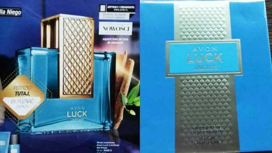 Avon,Woda toaletowa Luck Limitless dla niego 75 ml Unikat