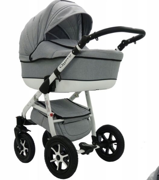 Wozek 3 w 1 jak nowy aluminiowy lekki