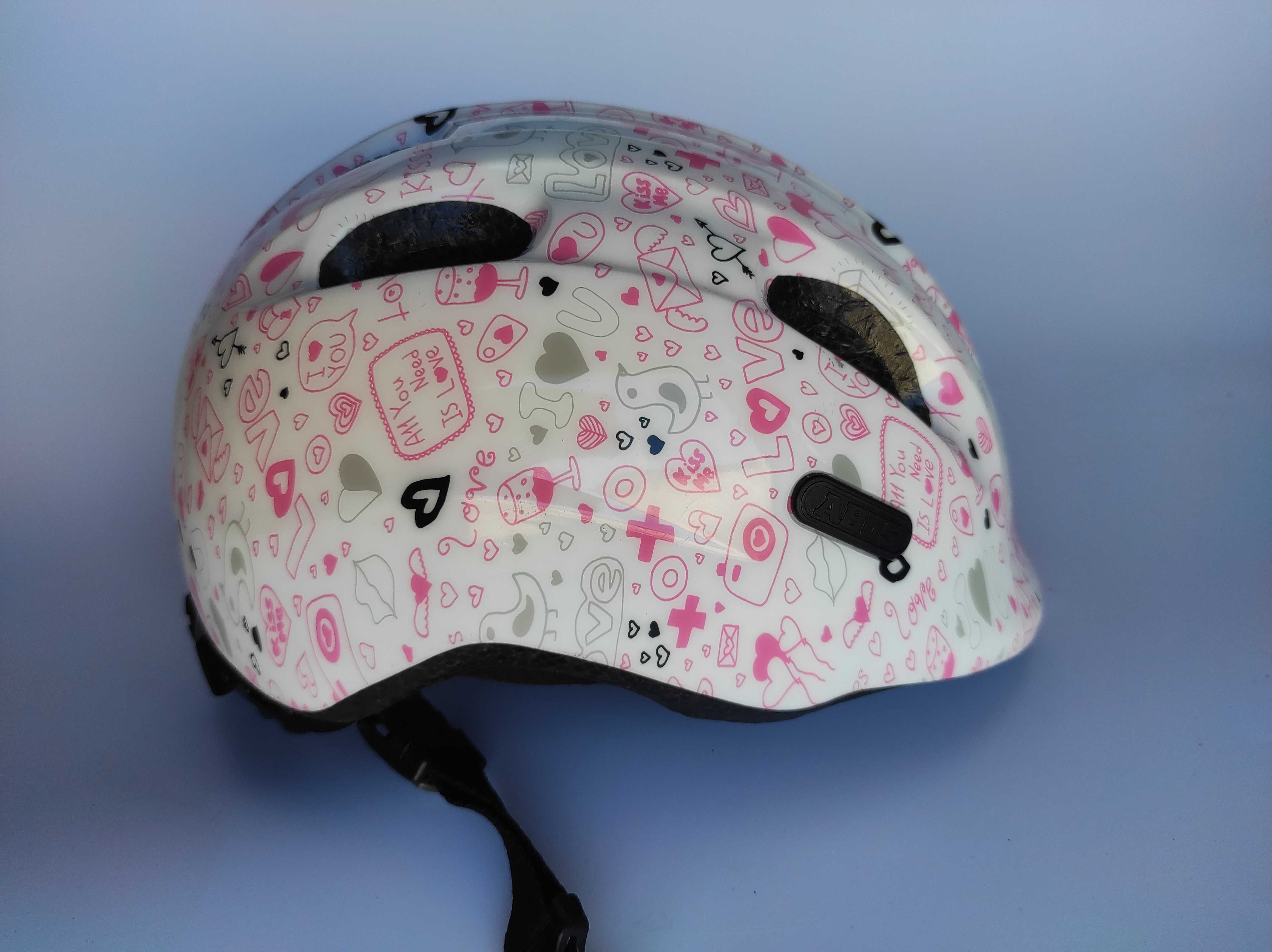 Детский защитный шлем ABUS Smiley 2.1, размер 50-55см, велосипедный
