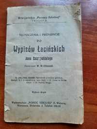 Tłumaczenia i preparacje do wypisów łacińskich Jana Szczepańskiego