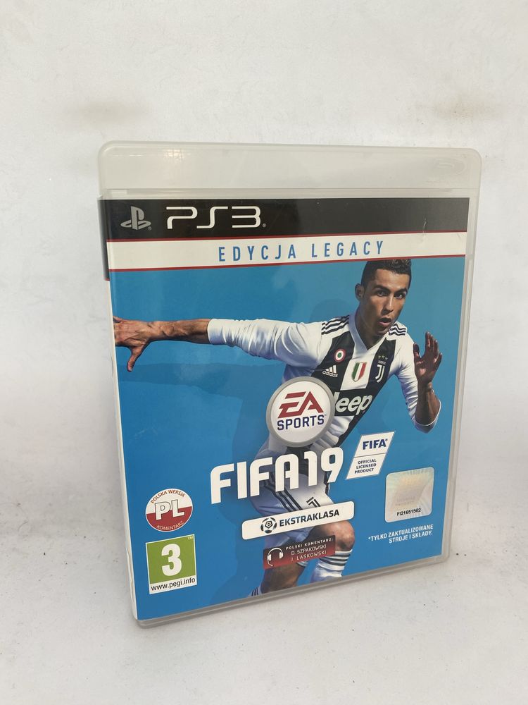 Gra Fifa 19 Edycja Legacy PS3 ps3 Play Station pudełkowa PL