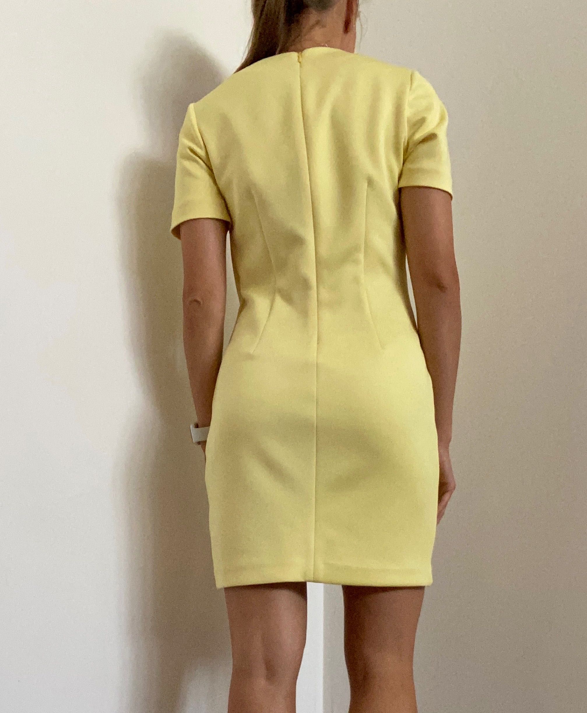 Vestido amarelo para verão