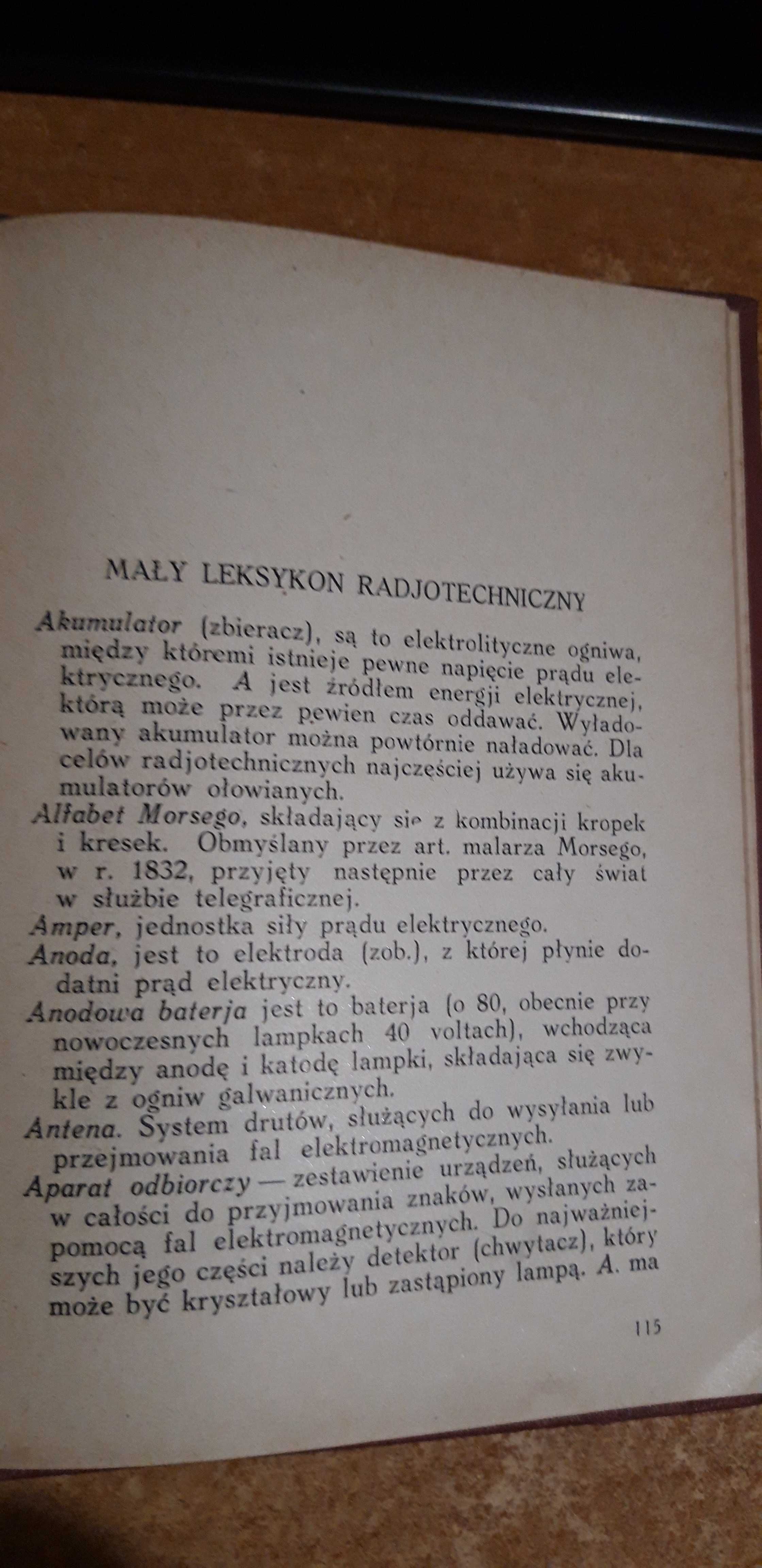 Radjo a życie - S. Burzyński - 1925,opr.wyd.,ilustracje