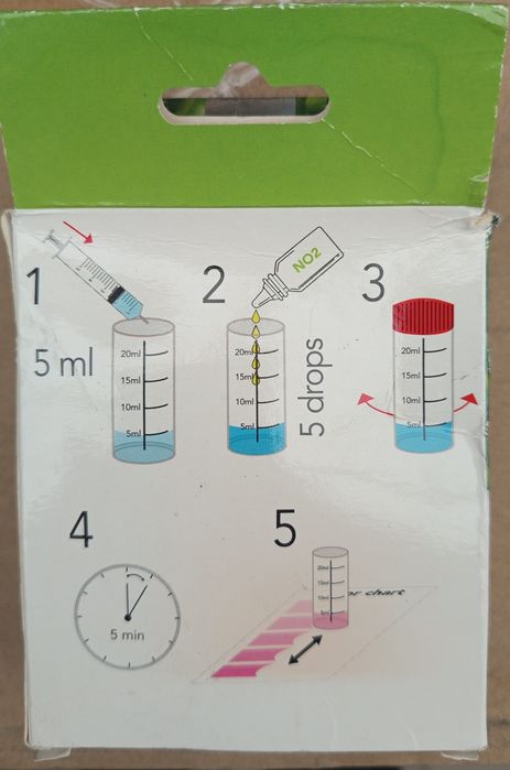 Test NO2 colombo akwarystyczny