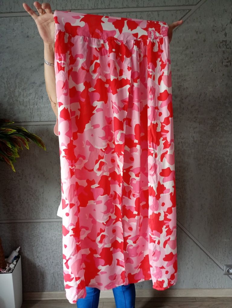 2 spódnice maxi i midi