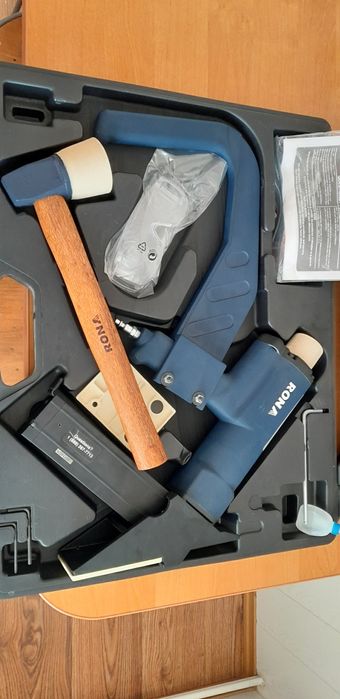 Gwożdziarka zszywacz magnezowy podłogowy