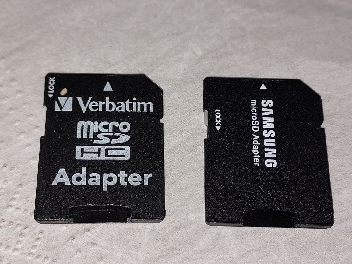 Przejściówka karta SDHC Verbatim Samsung ADAPTER kart micro SD HC 3szt