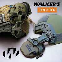 Walkers! Тактические наушники + крепление для шлема каски чебурашки.