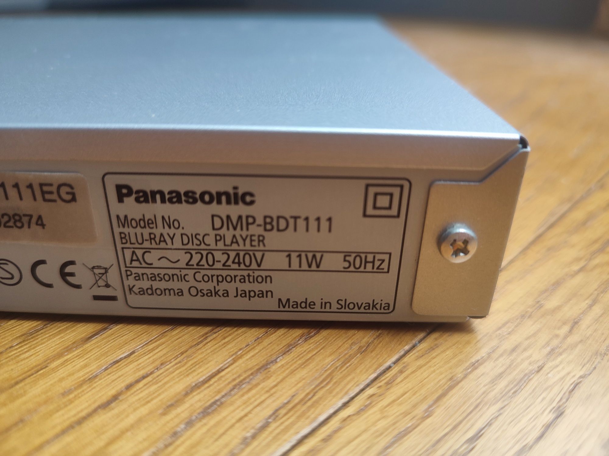 Odtwarzacz Blu-ray 3D Panasonic DMP-BDT111