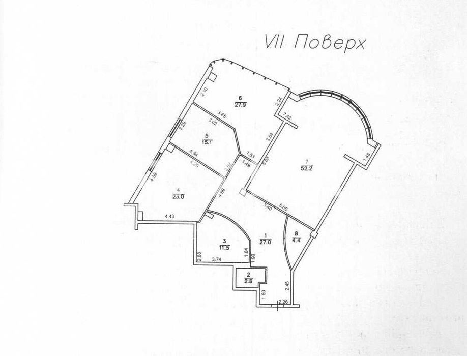 3-комнатная квартира в  ЖК ГАГАРИН ПЛАЗА на Гагаринском плато