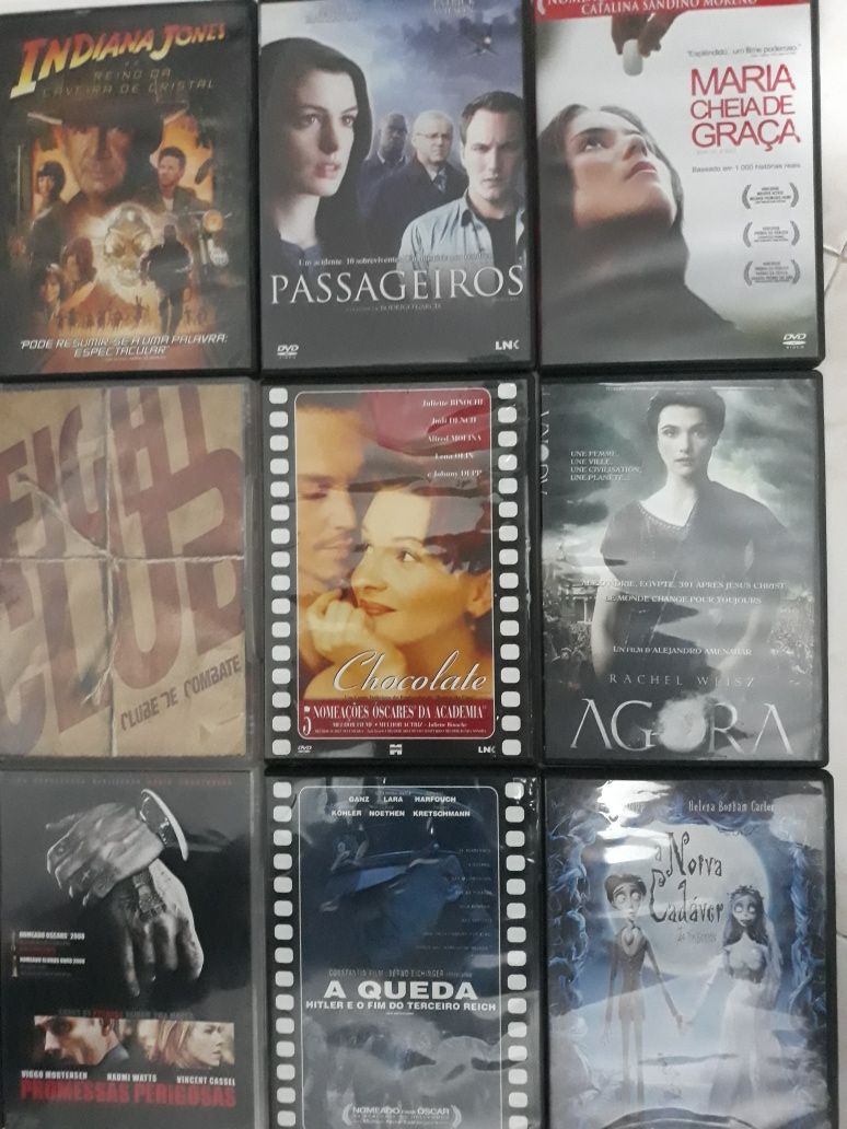 Filmes em DVD variados