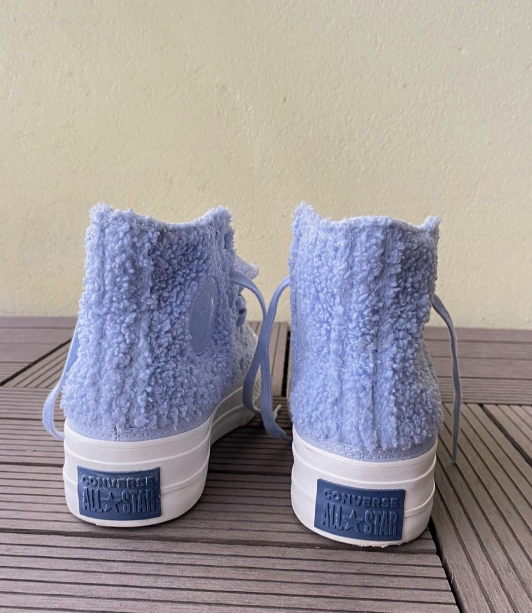 Converse Chuck Taylor all star Sherpa Platform 36