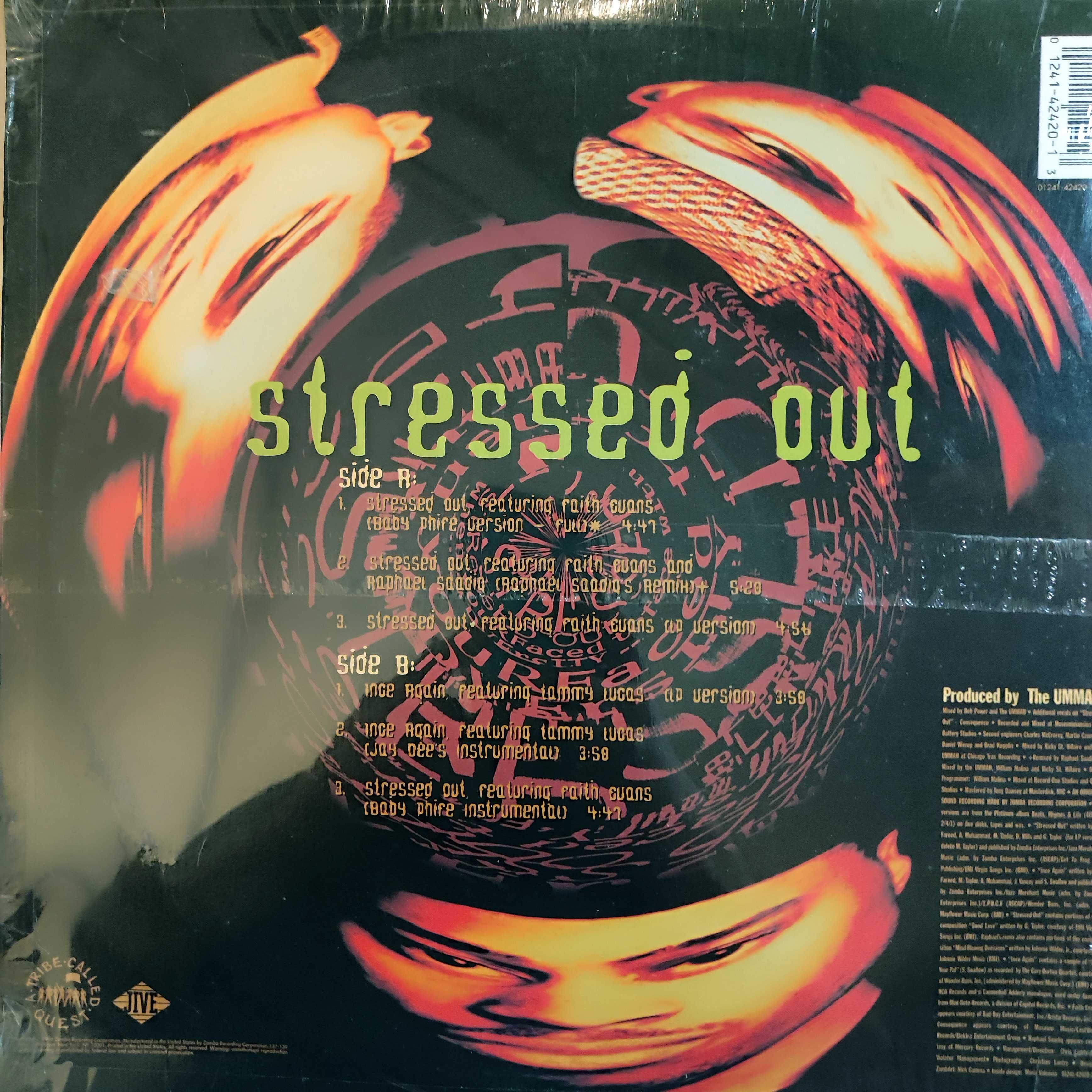 A Tribe Called Quest - Stressed Out (1996 Zomba) LP 12" Winyl