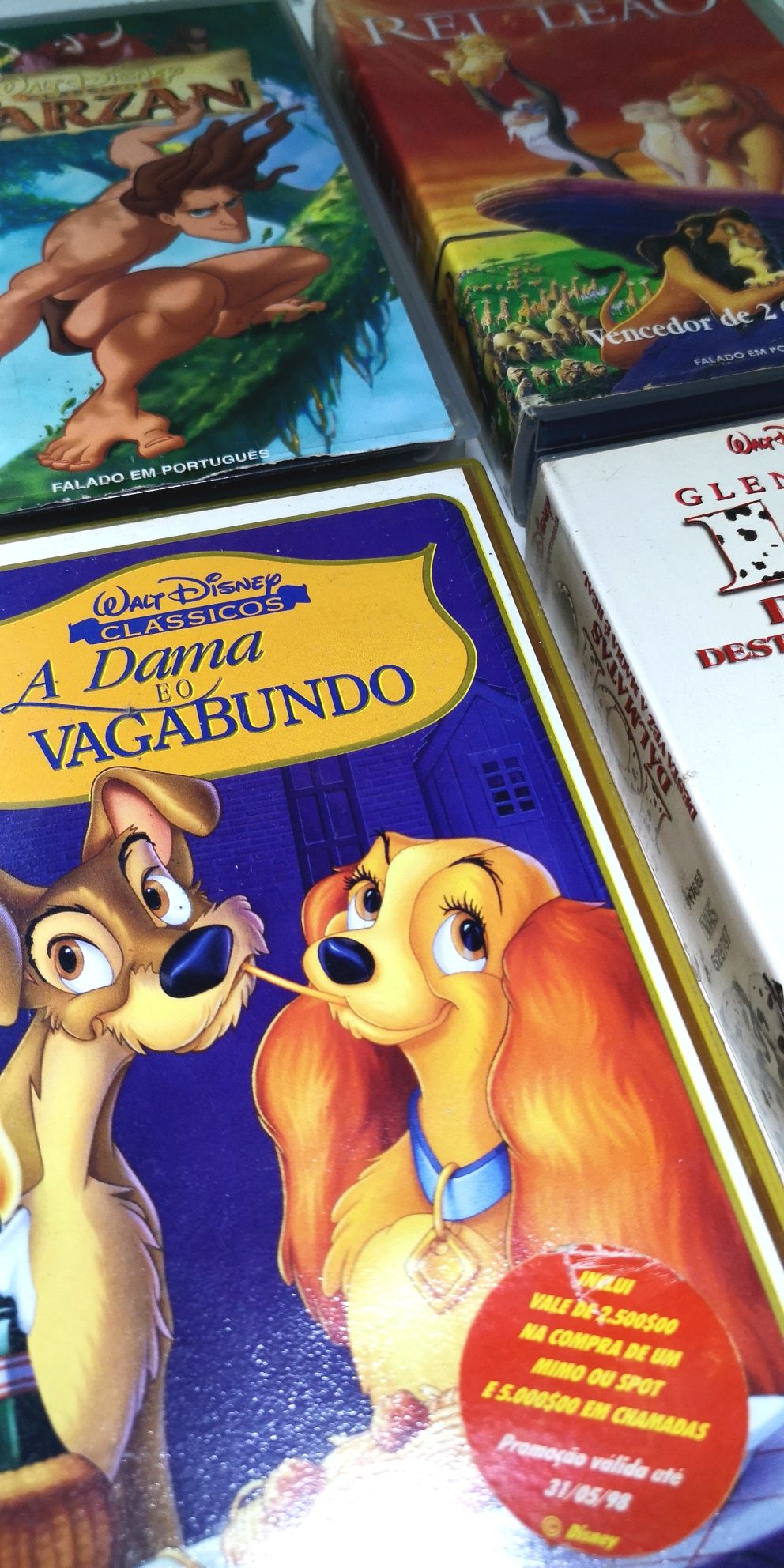 Filmes Disney em Cassetes - Clássicos