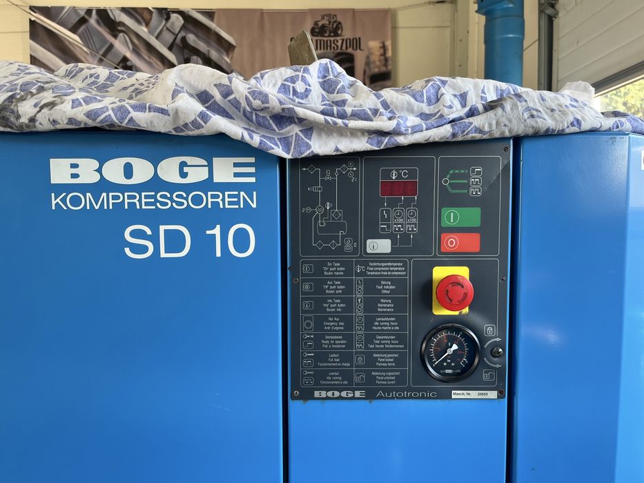 kompresor Śrubowy boge sd10 500l