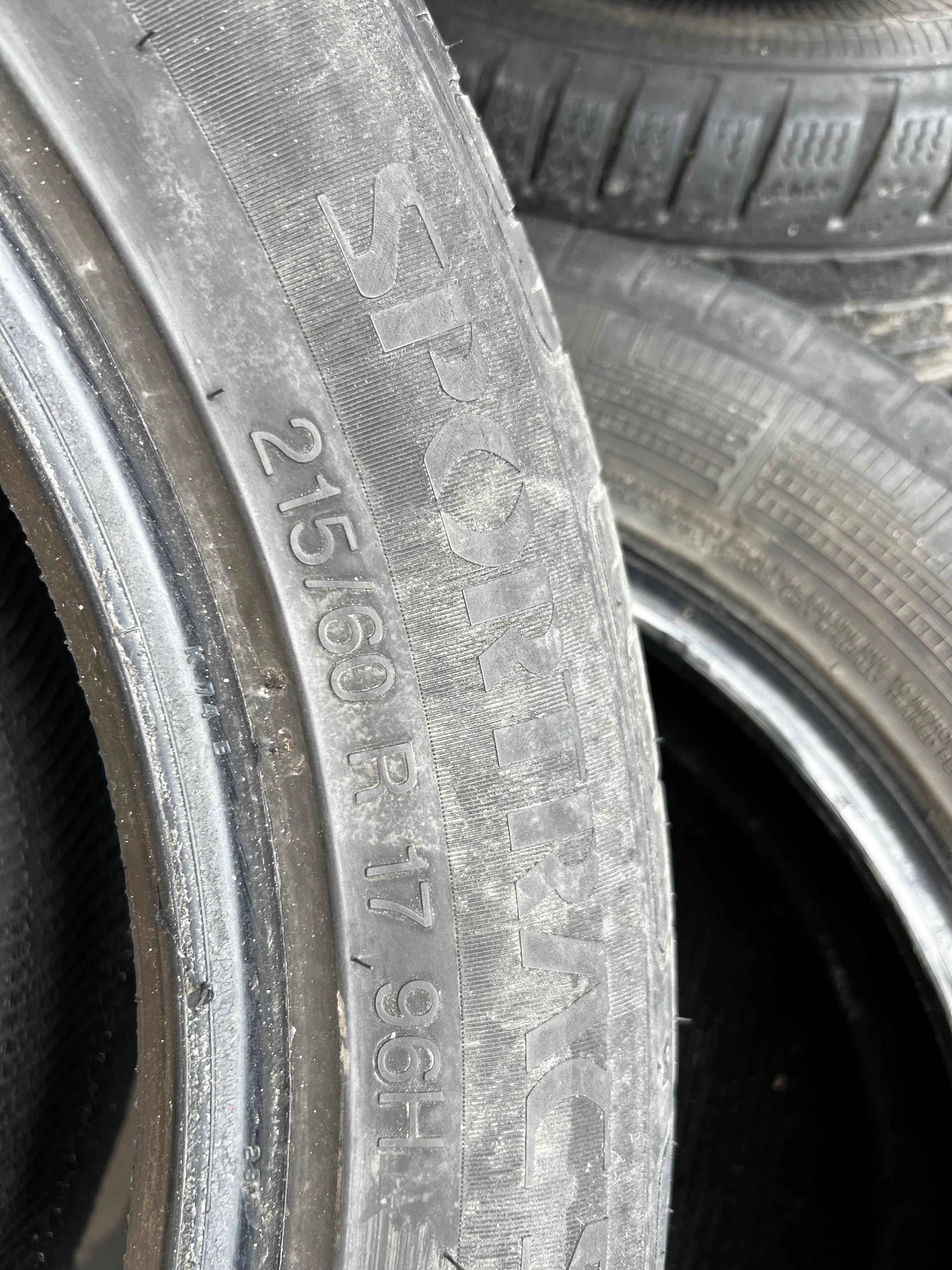 Резина 215/60 r17 Vredestein Sportrac 08/20