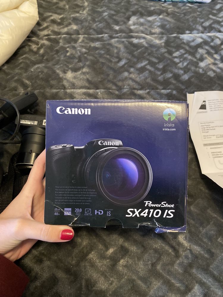 Máquina fotográfica Cânon
PowerShot SX410IS
