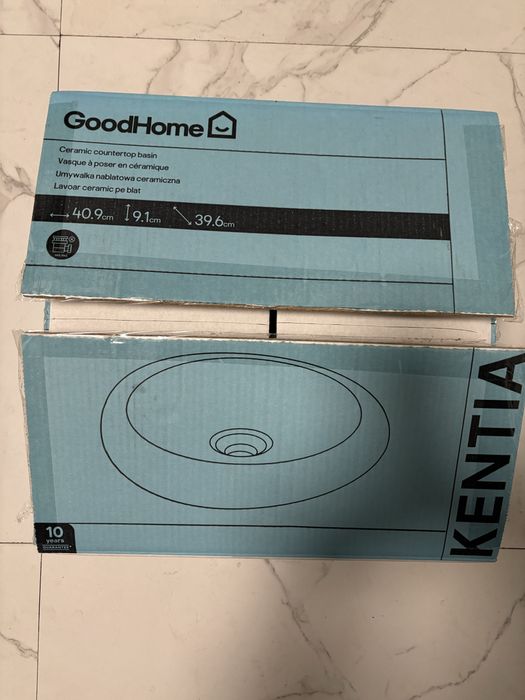 Umywalka nablatowa ( nowa)