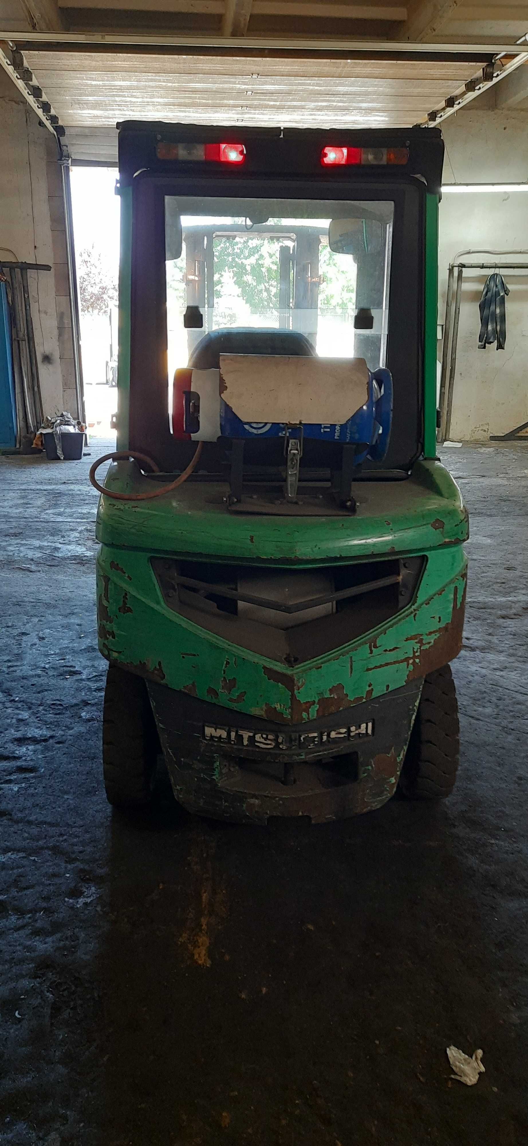 Wózek Widłowy Mitsubishi FG25N 2015r 2,5t LPG UDT Przebieg 8,7tyś h