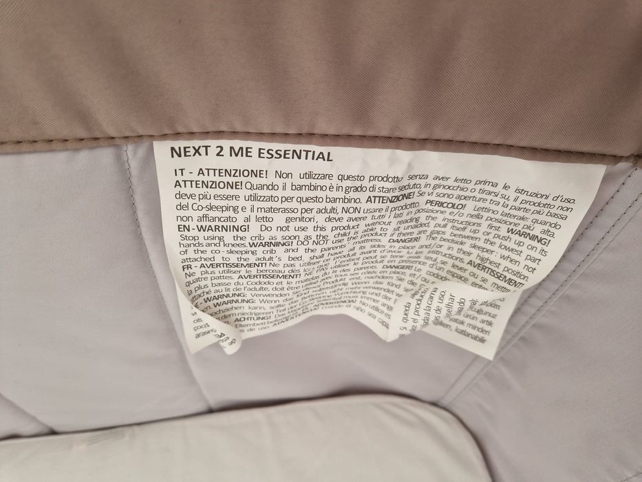 Berço Next 2 Me Chicco Essentials