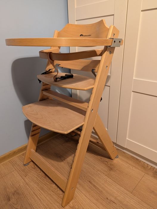 Bebe Confort Timba drewniane krzesełko do karmienia / Natural Wood