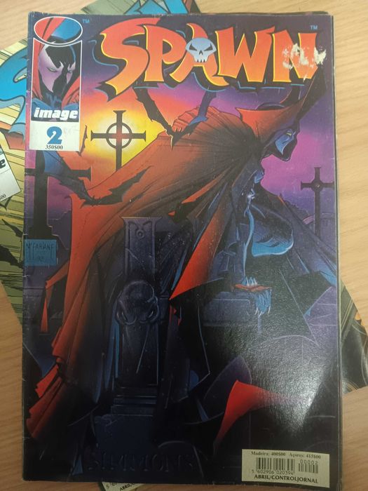 SPAWN Livro banda desenhada