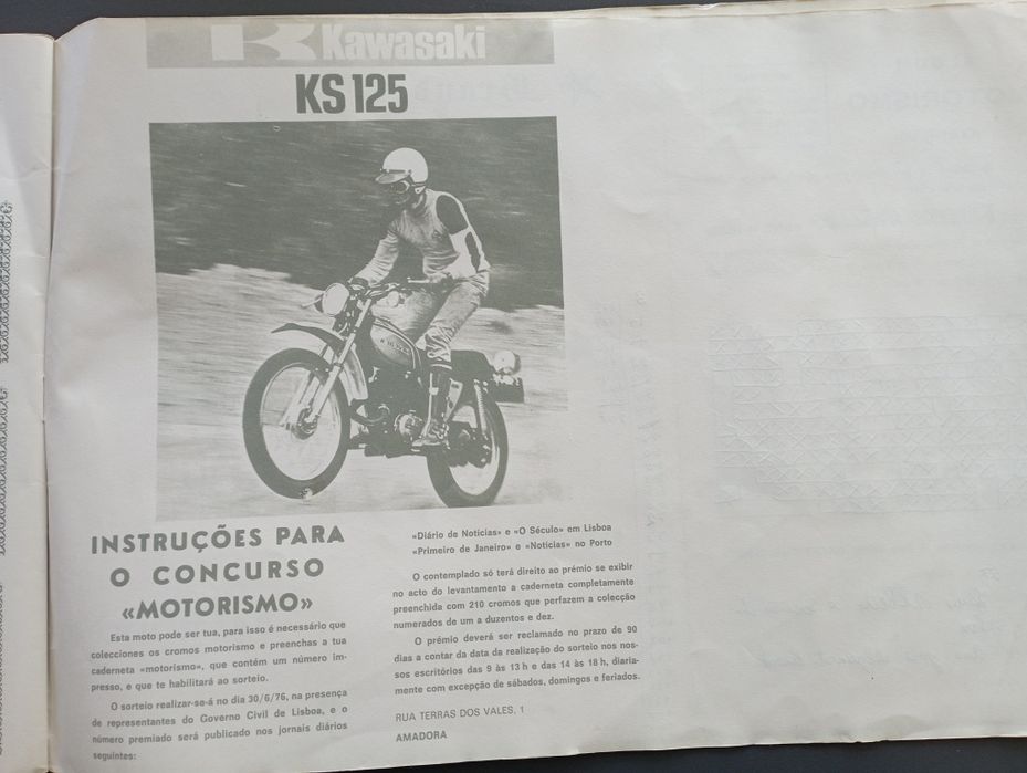 Caderneta Motorismo