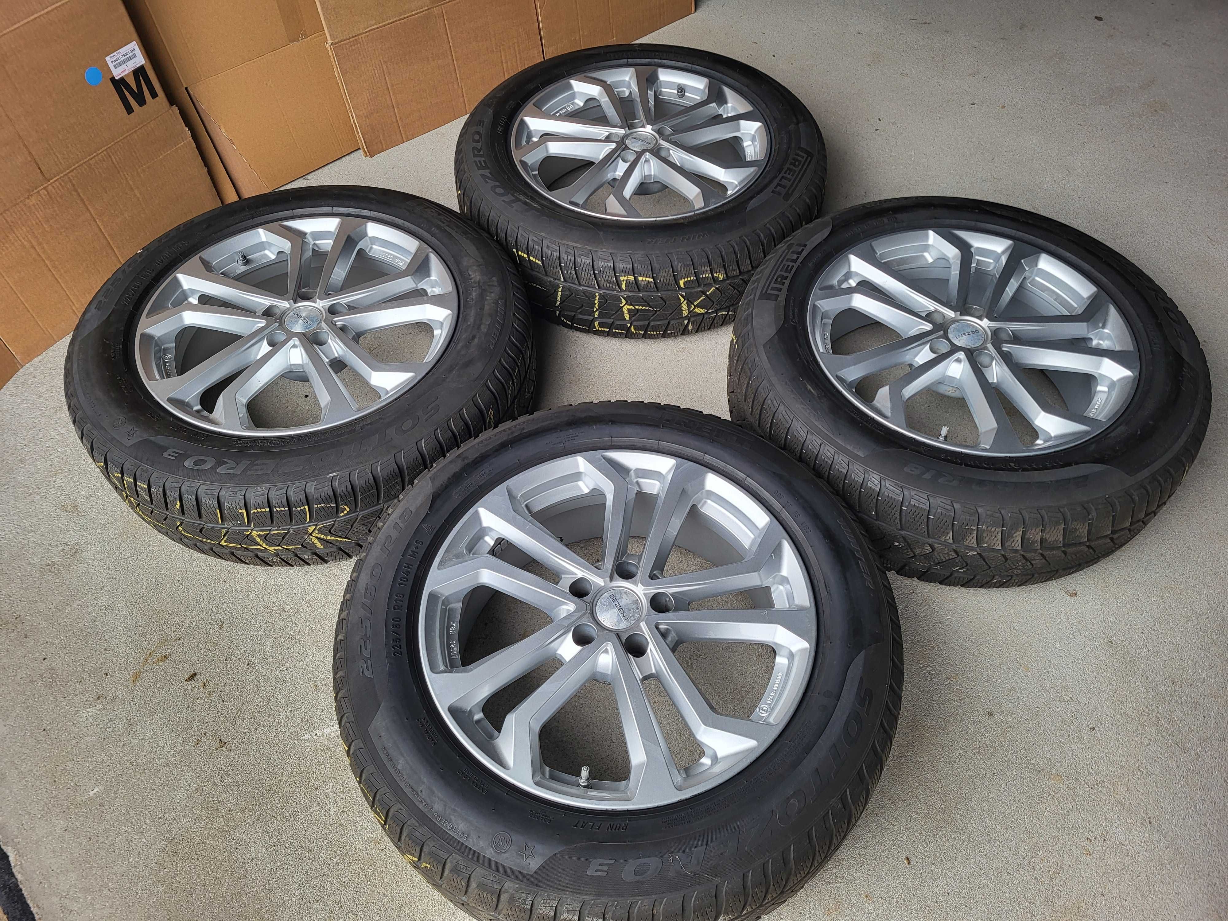 [K268] Koła zimowe BMW 18 Cali 5x112 Pirelli 225/60/18 7mm X3  ! ! !