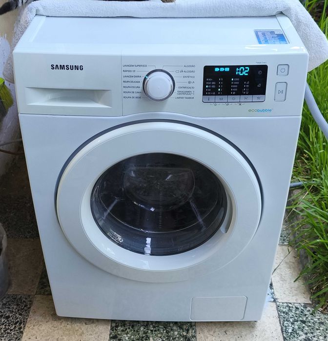 Máquina de Lavar Roupa Samsung 8 kg eco bubble A+++