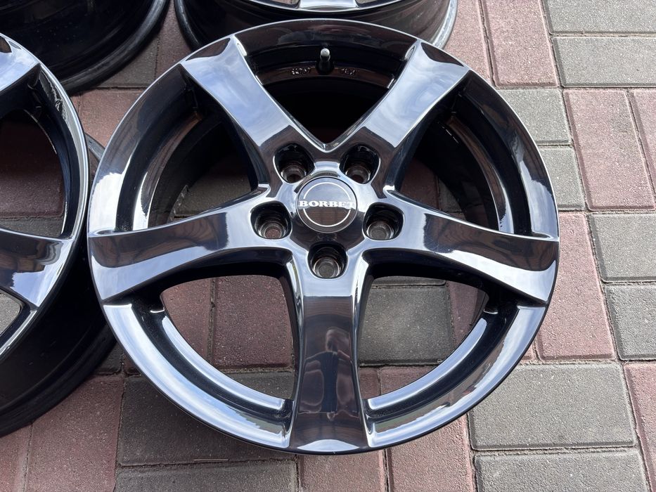 Felgi Borbet 5x112 VW Seat Skoda 6Jx16 ET48 Golf Touran T roc