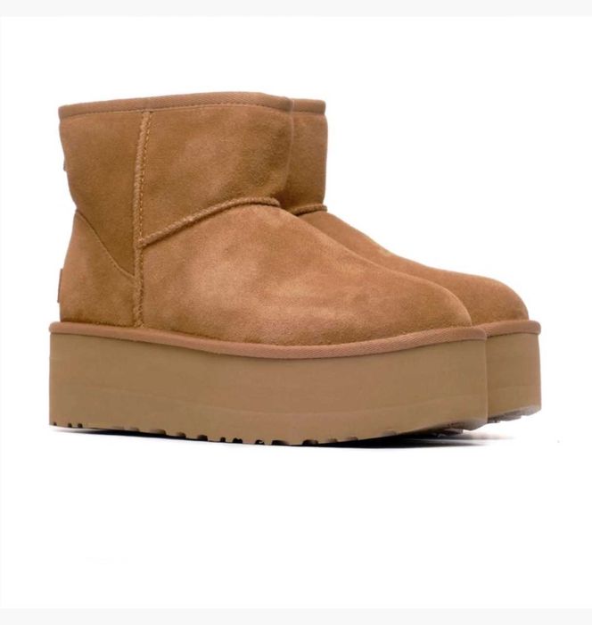 Оригінал! Черевики UGG Classic Mini Platform Brown 1134991-CHE EUR 41