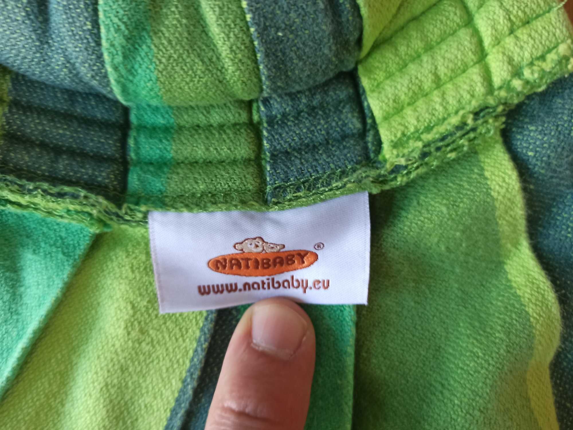 Natibaby - chusta kółkowa do noszenia dzieci