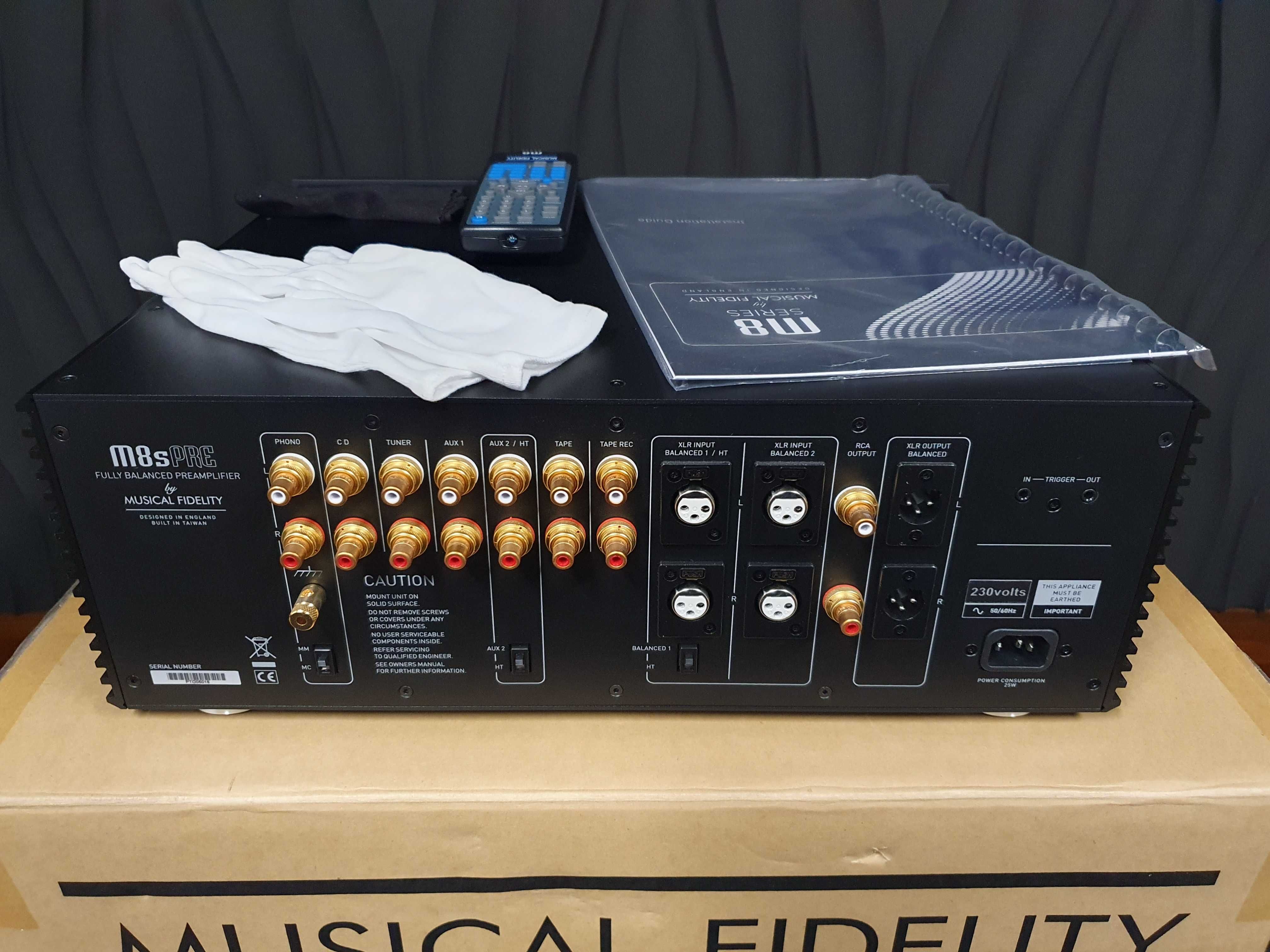 Musical Fidelity M8sPRE (M8s PRE) Przedwzmacniacz stereo NOWY