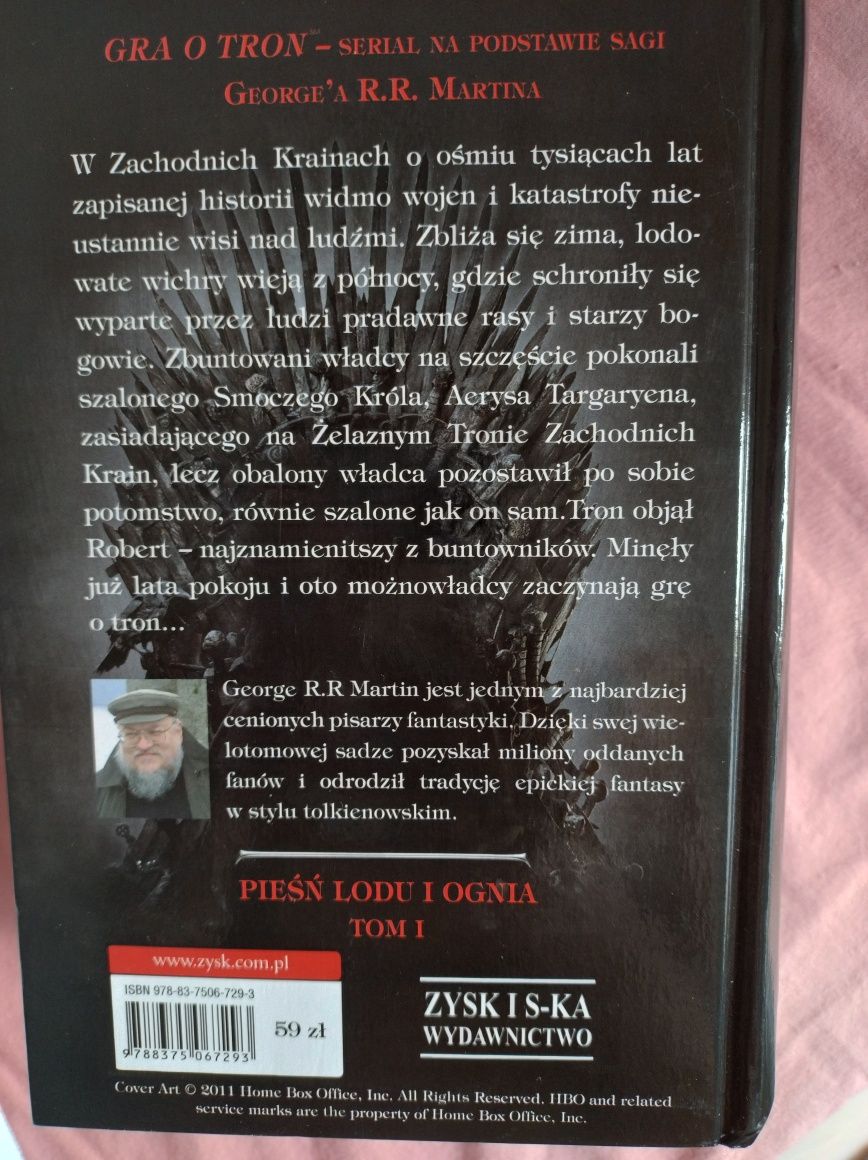 Gra o Tron. Pieśń Lodu i Ognia. Tom 1. Wydanie filmowe