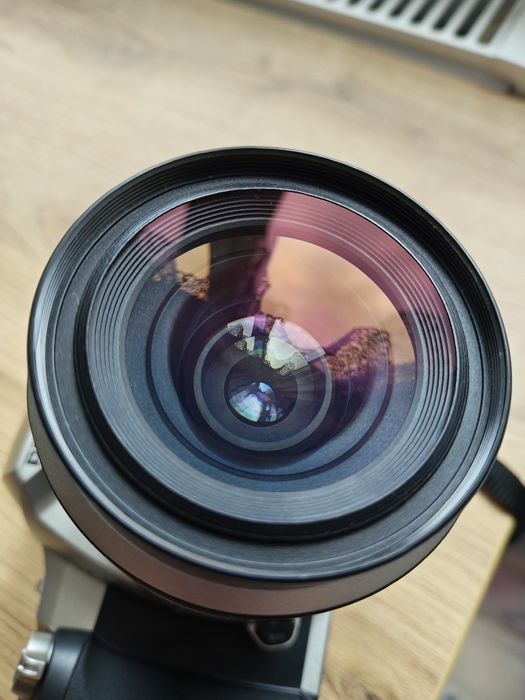 Aparat lustrzanka analogowa Pentax MZ-7 plus obj 28-80mm f3,5-5,6