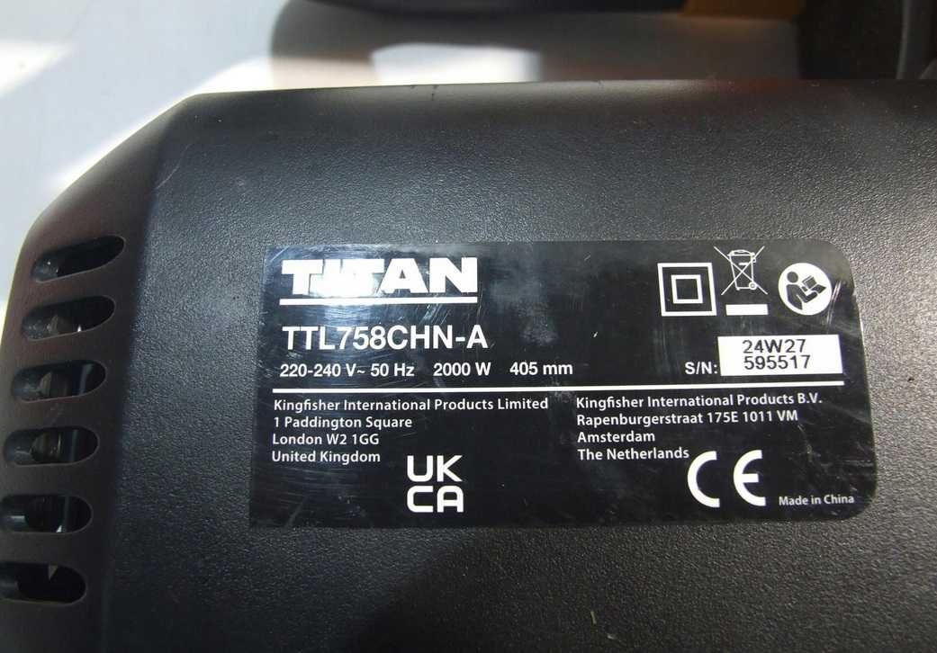 Piła łańcuchowa elektryczna TITAN TTL758CHN mocna 2000W 40cm