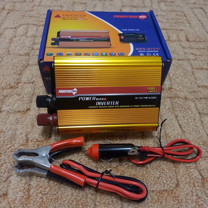 інвертор 500W 12V-220V инвертор