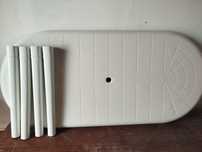 Mesa PVC de cor branca