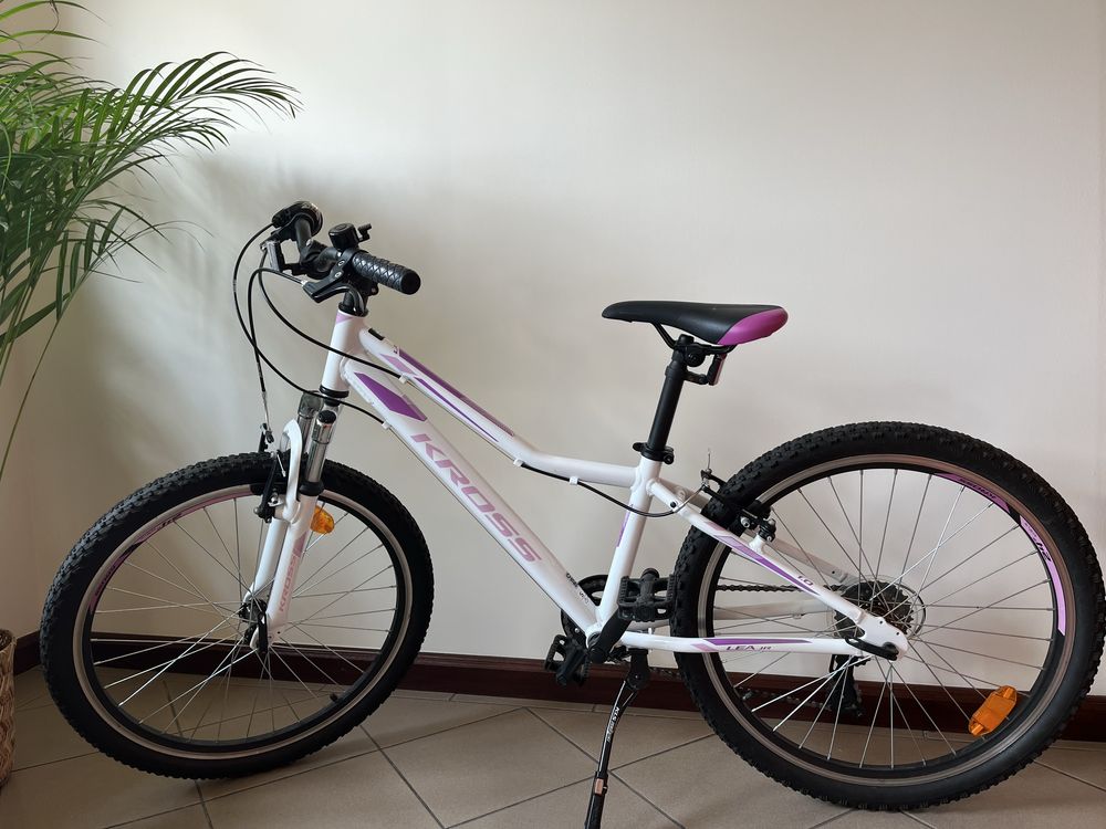 Rower Kross biały 24”