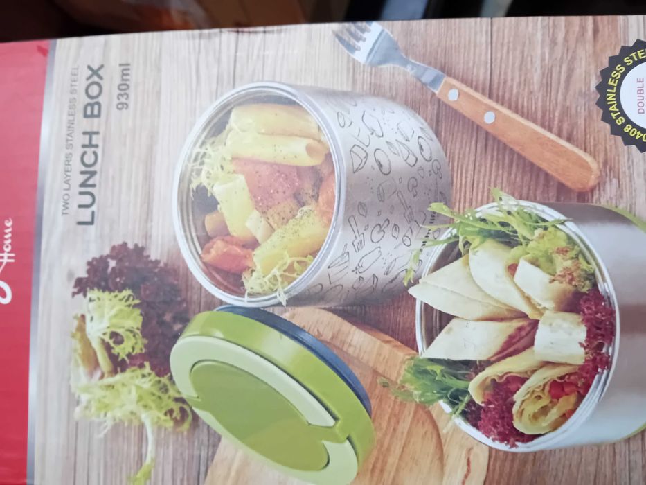 Dwuwarstwowe pudelko obiadowe