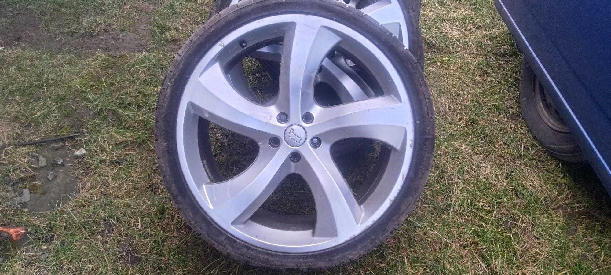 Alufelgi 22cale uszkodzone 5x112