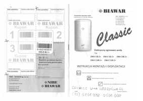 elektryczny ogrzewacz wody Biawar