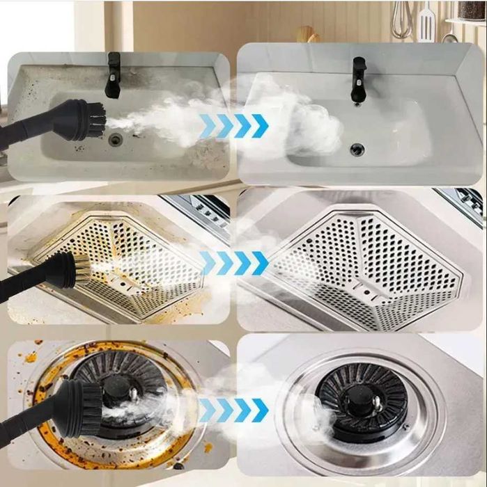 Пароочищувач 2500 Вт — чистота без хімії!